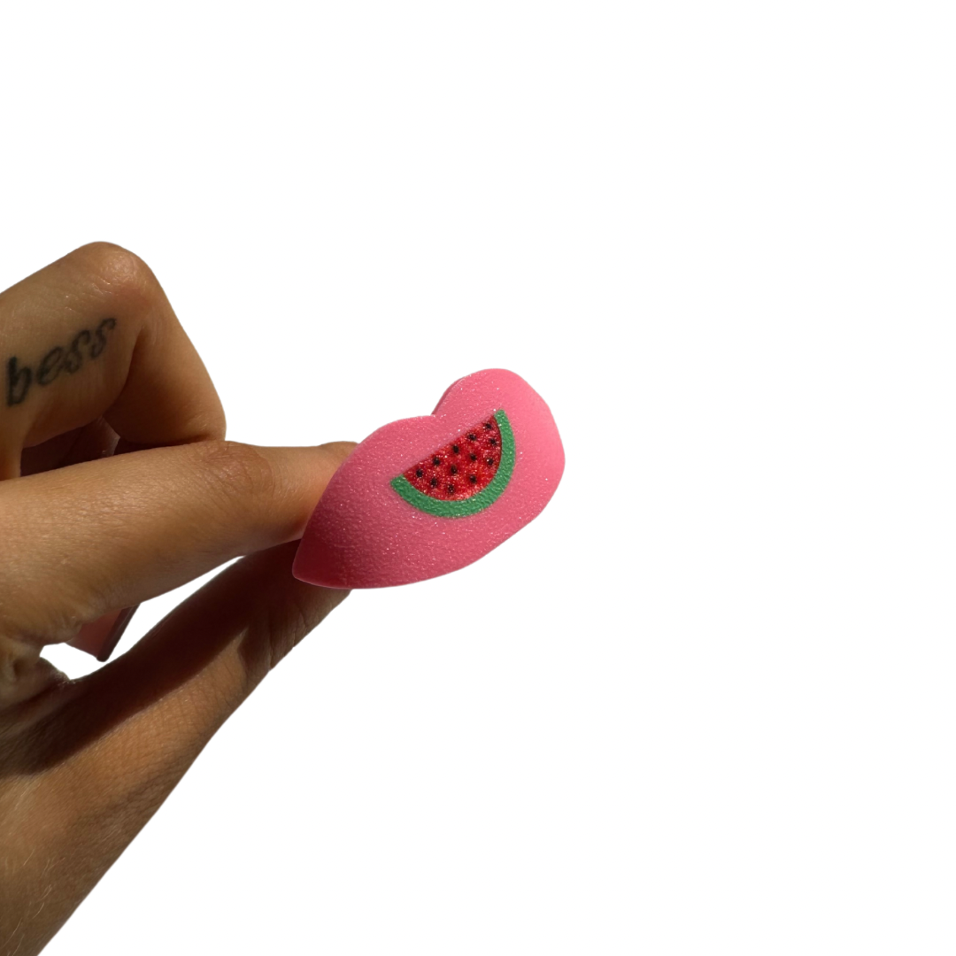 Pink Watermelon Sunbed Lip Filler Protective Cover