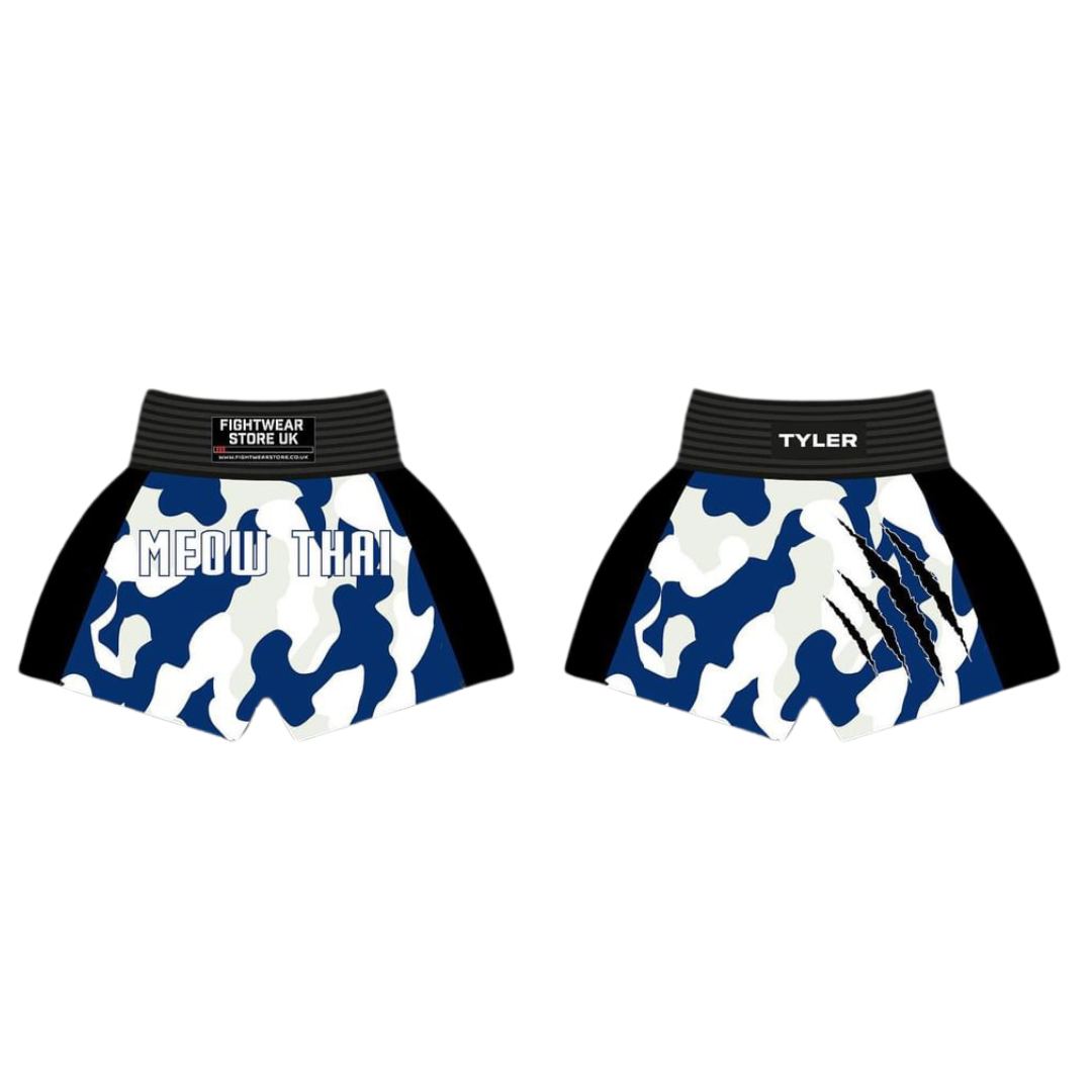 Football Club Colour Camo Thai Boxing Shorts