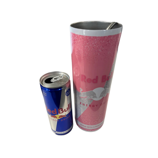 Pink Redbull Tumbler