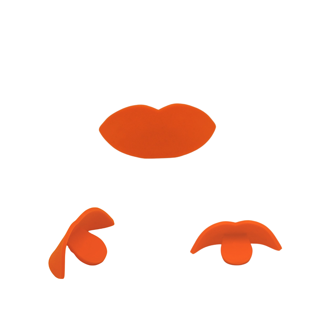 Orange Hot Lips